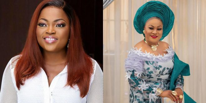 Funke Akindele recounts her first encounter with Sola Sobowale and their conversation