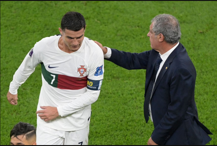 Gary Neville claims Cristiano Ronaldo was let down by Fernando Santos because Portugal