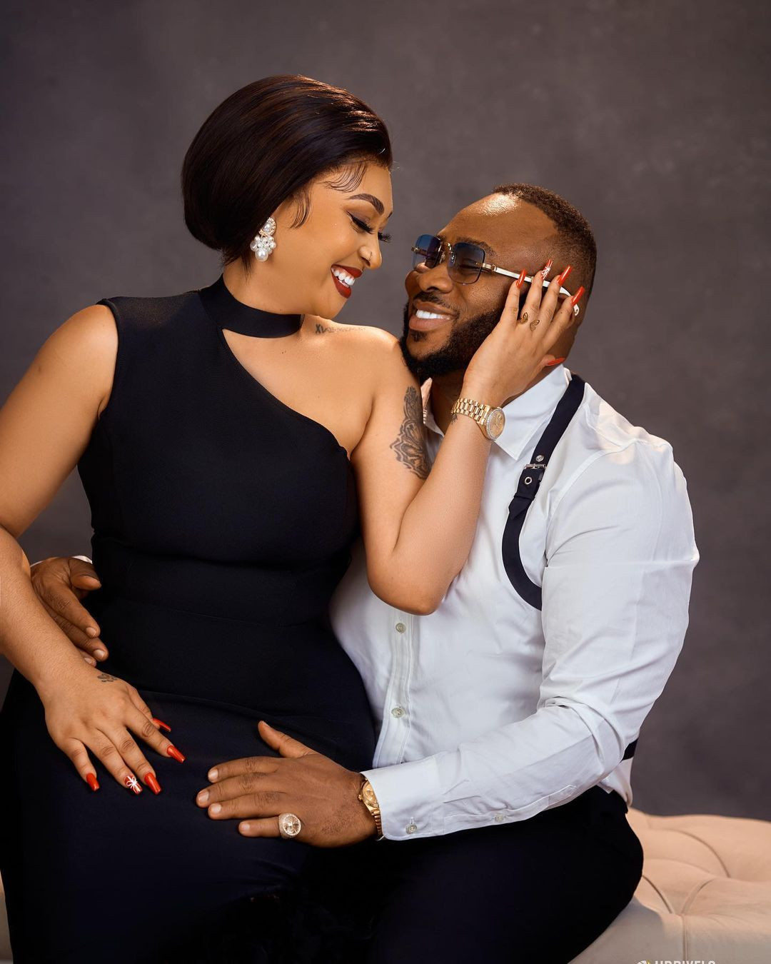 I am living my young age again and this makes up for all the times missed - Businessman Olakunle Churchill tells wife, Rosy, as they celebrate their 3rd wedding anniversary