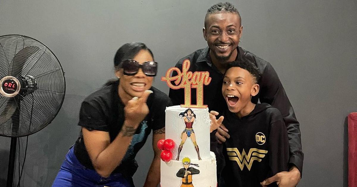Kaffy and ex-husband celebrate son’s birthday together