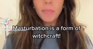 Masturbation is witchcraft and creates generational curses that will literally bleed into your future children
