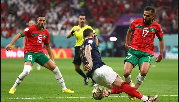 Morocco launch an official complaint to FIFA about World Cup referee Cesar Ramos after their 2-0 defeat?by?France