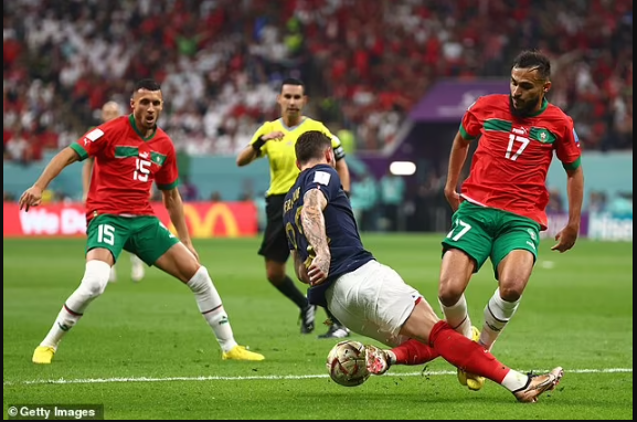 Morocco launch an official complaint to FIFA about World Cup referee Cesar Ramos after their 2-0 defeat?by?France