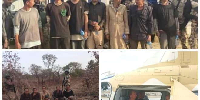 NAF rescues seven kidnapped Chinese nationals in Kaduna after in six months captivity