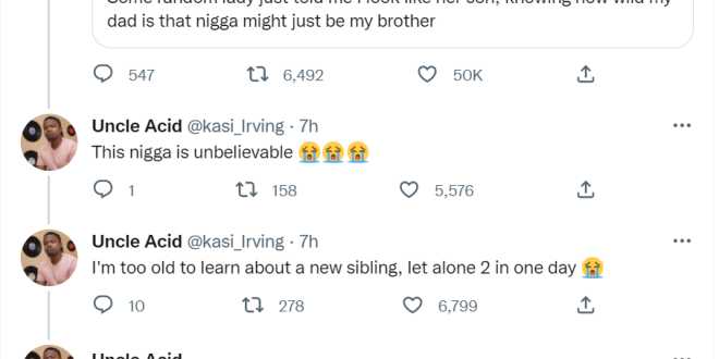 Nigerian man discovers he has two siblings 4 years after a random woman told him that her son looks like him