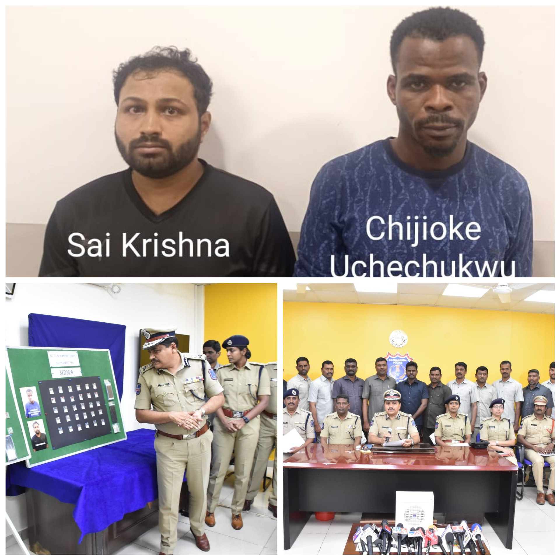 Nigerian national and one other arrested as police bust international drug peddling racket in India