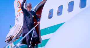President Buhari departs Katsina State for Washington DC ahead of US-Africa Leader