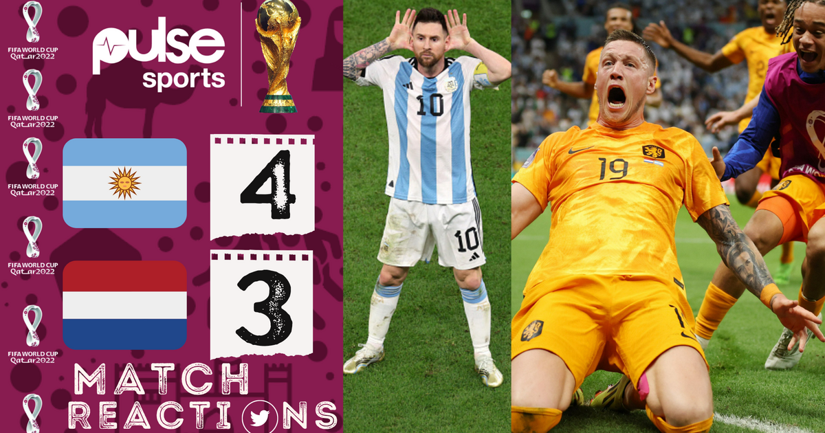 QATAR 2022: 'Blame Van Dijk' - Reactions as Messi and Martinez inspires Argentina past Netherlands to World Cup semifinal