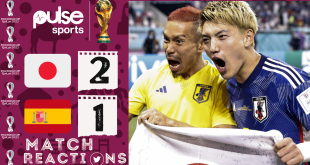 Reactions as Japan beat Spain to top group of death