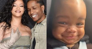Rihanna finally unveils her adorable baby with cute video