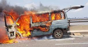 Seven women burnt to death as bus explodes on Sagamu-Benin expressway