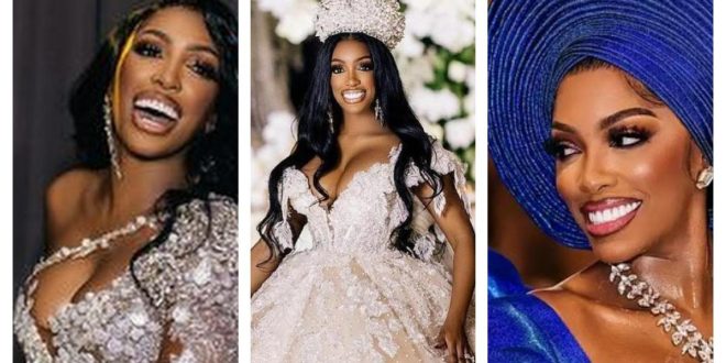 The 8 outfits Porsha Williams wore on her wedding day were exceptional