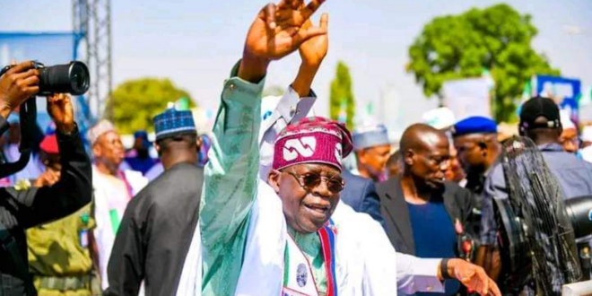 Tinubu's early exit at Minna rally not due to health concerns - APC-PCC