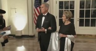 VIDEO: Kevin McCarthy Confronted Heading Into State Dinner Attended By Hunter Biden
