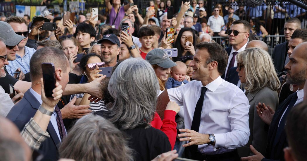 Video: Macron Caps U.S. Visit in New Orleans
