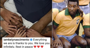 'We love you infinitely' - Pele's daughter shares heartbreaking picture of family's final moments before the football icon's death