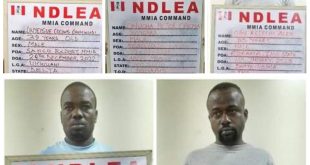 5 kingpins arrested as NDLEA busts trans-border drug cartel, seizes skunk and meth concealed in air compressors (videos)