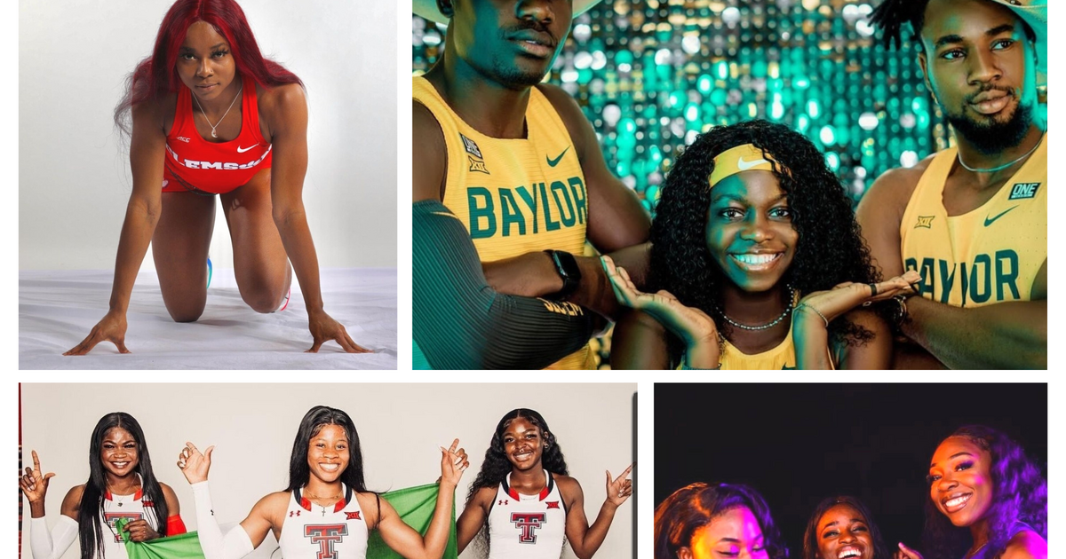 ATHLETICS: Best college pictures of Nigerian athletes for the 2023 season