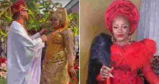 Actress Uche Ogbodo ties the knot traditionally with her man