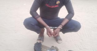 Armed robbery suspect apprehended in Bayelsa