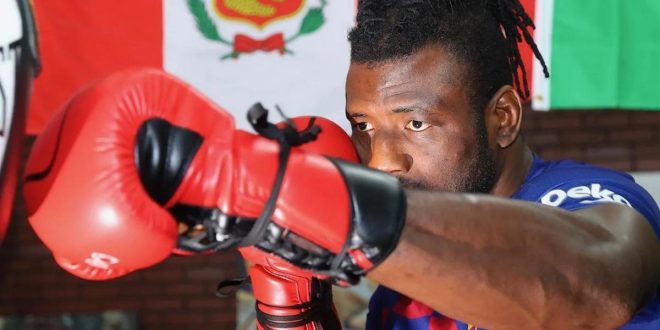 BOXING: Efe Ajagba reps Barcelona ahead of clash against Stephan Shaw