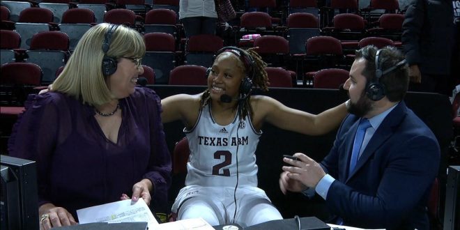 Barker gets emotional on first game back in Aggies' win - ESPN Video