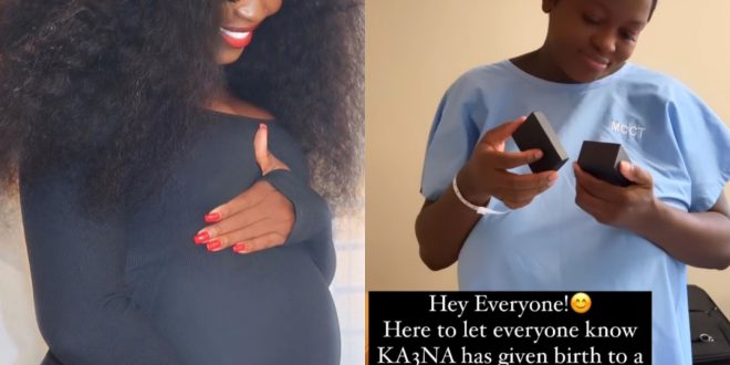 Big Brother Naija star Ka3na welcomes second child