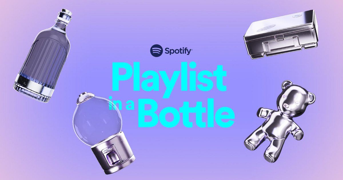 Capture the essence of 2023 with Spotify’s Playlist in a Bottle