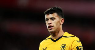 Chelsea and Liverpool target Matheus Nunes during the Emirates FA Cup third round match between Liverpool and Wolves on 7 January, 2023 at Anfield in Liverpool, United Kingdom