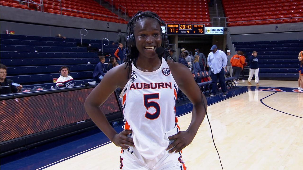 Coulibaly says Auburn was 'desperate' for first SEC win - ESPN Video