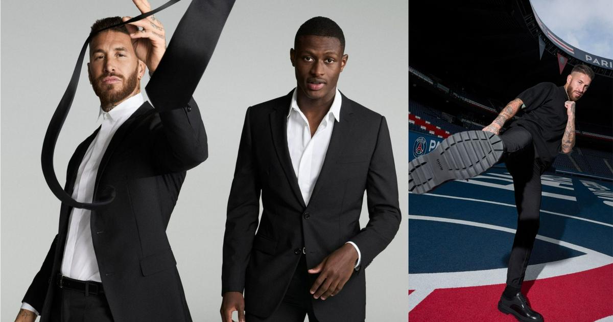 Dior shows off new PSG Champions League collection
