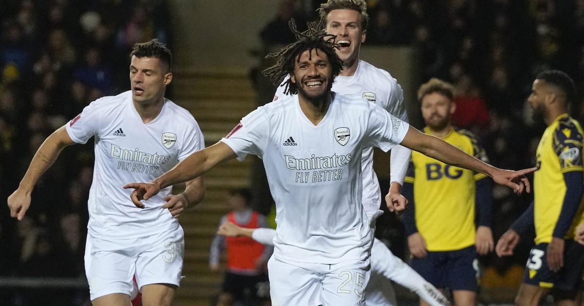 FA CUP: Elneny scores to help Arsenal beat Oxford United and set up a clash with Manchester City in the next round