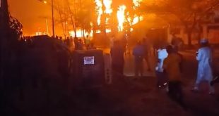Fire breaks out at filling station at Wuse Zone 1  (video)