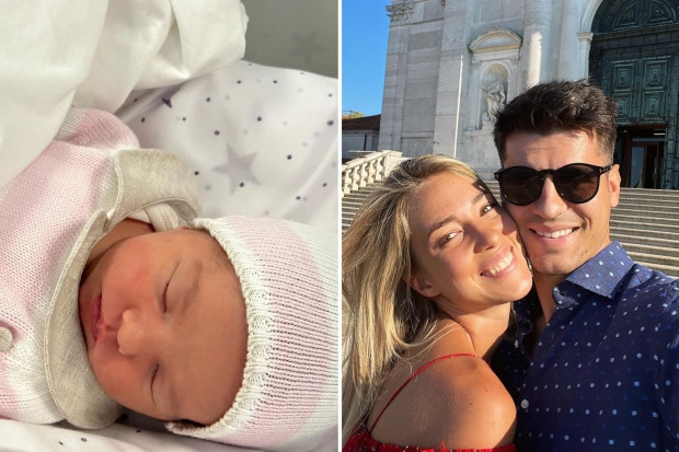 Former Chelsea striker, Alvaro Morata reveals his wife is in intensive care after suffering complications during the birth of their?fourth?child