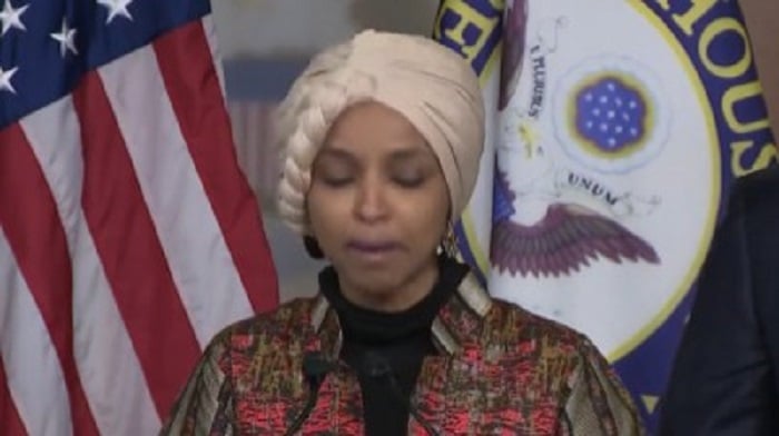 Ilhan Omar Whines That Democrats Being Kicked Off Committees is a 'Threat to National Security'