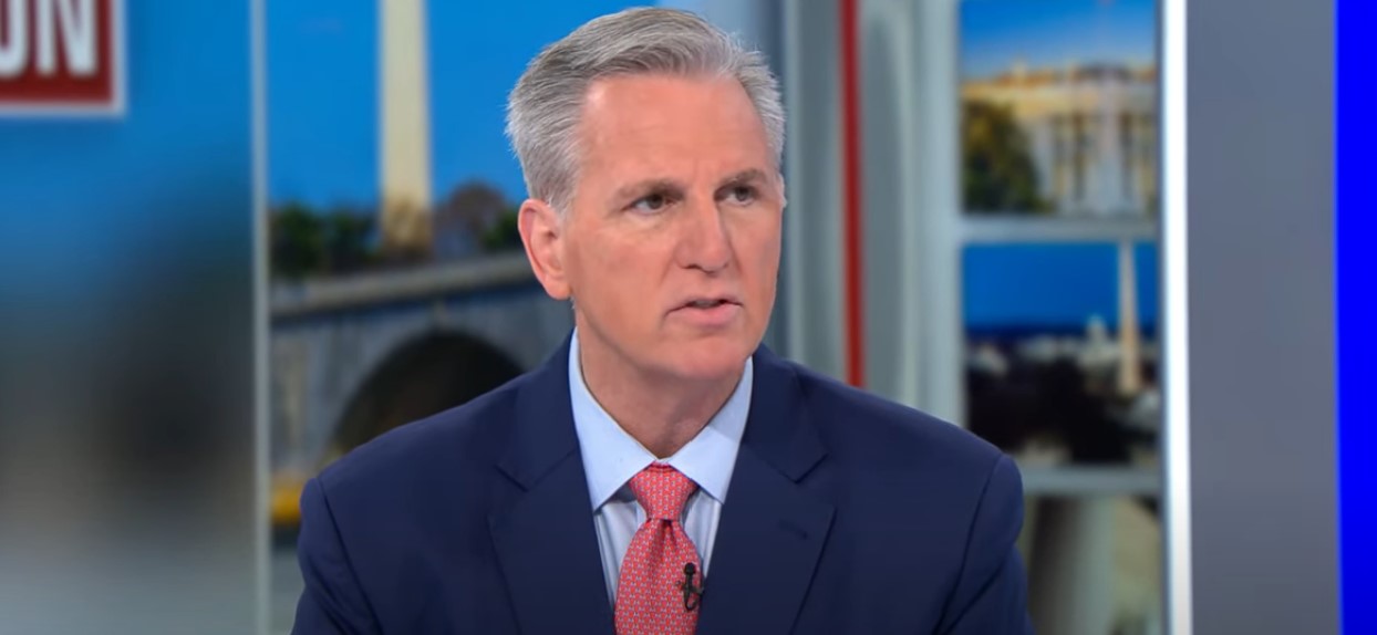 Kevin McCarthy Falls Apart And Offers A Pathetic Defense Of George Santos