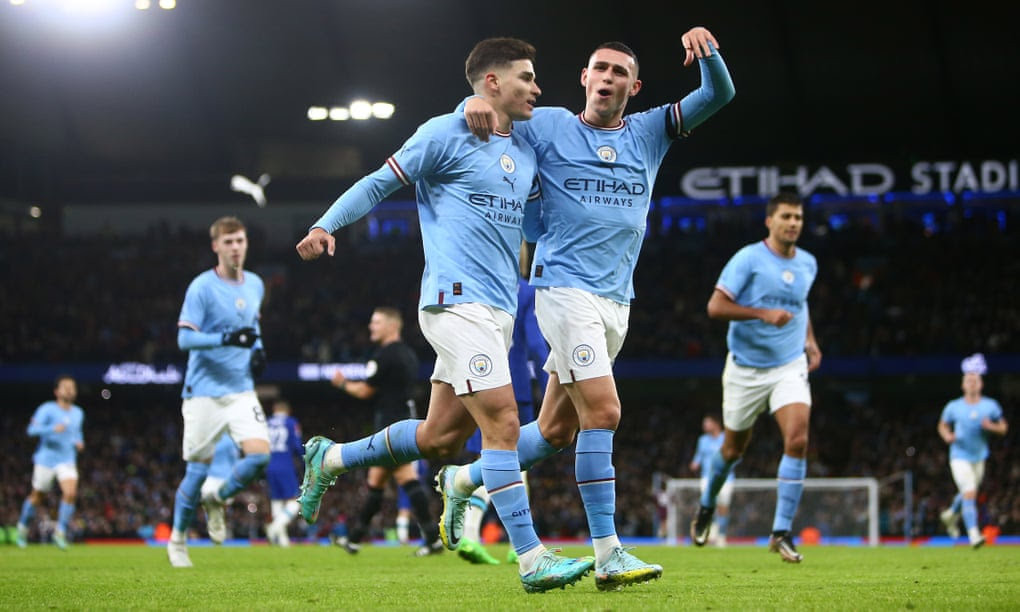 Manchester City thrash Chelsea 4-0 to book their place in the FA Cup fourth round