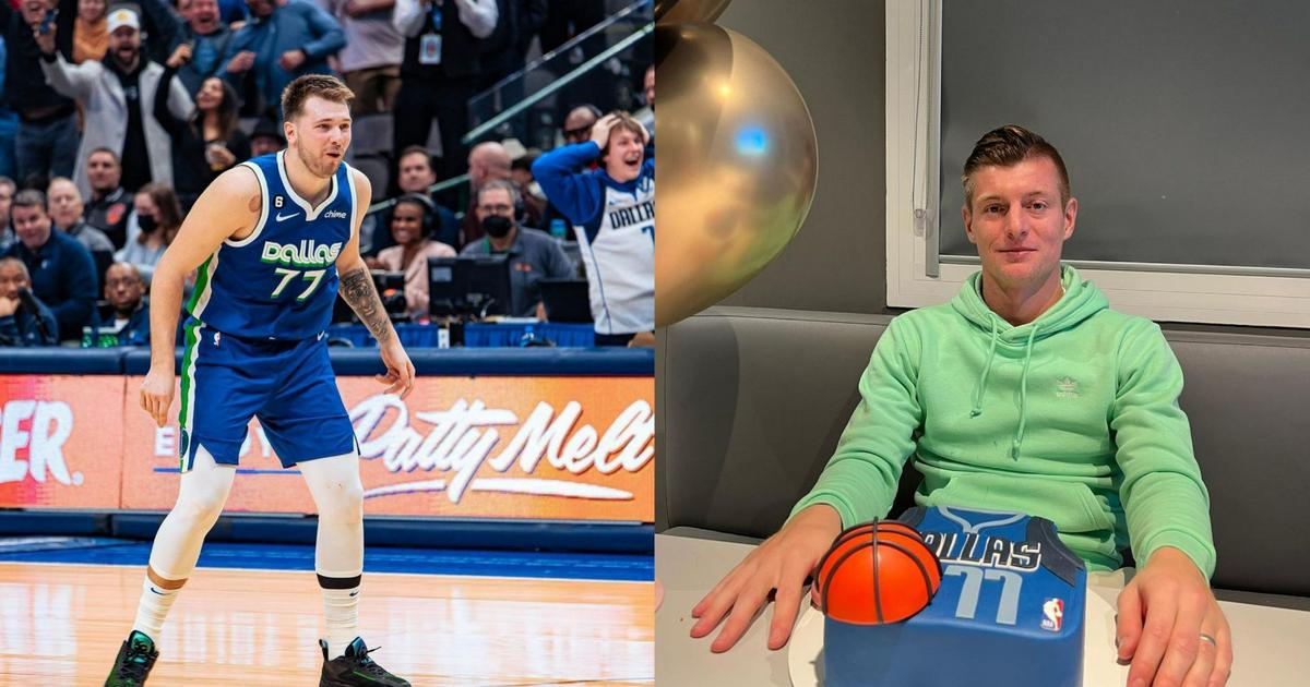 NBA: Why Toni Kroos celebrated his birthday with a cake of NBA star Luka Doncic