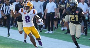 Nabers helps No. 17 LSU rout Purdue in Citrus Bowl
