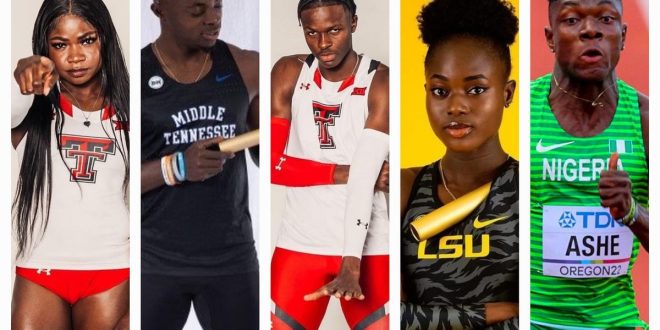 OPINION: Top 5 Nigerian athletes watchlist for 2023 NCAA indoor season