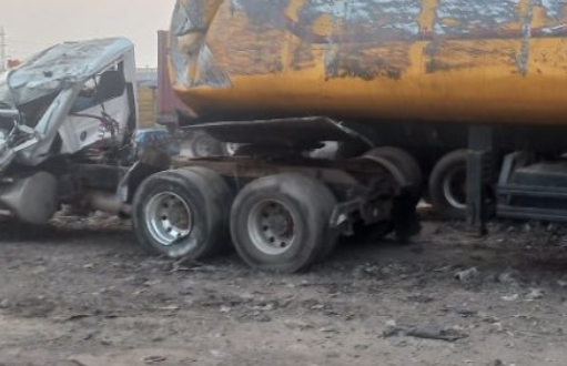 One feared dead as tanker falls in Lagos