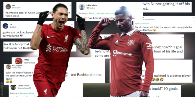 PREMIER LEAGUE: Liverpool fans compare Darwin Nunez to Marcus Rashford after interesting revelation