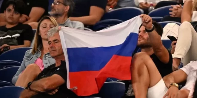 Russia-Ukraine war: Russian and Belarusian flags banned from Australian Open