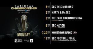 SEC Network sets vast CFP national title game coverage