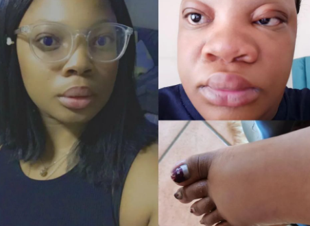 South African man shares photos showing the physical transformation his friend experienced during pregnancy