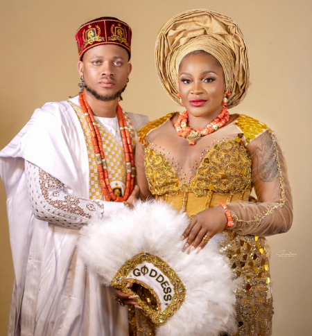 The right person is out there. He will find you when you ain?t even searching - Uche Ogbodo encourages single mums as she celebrates her traditional wedding?