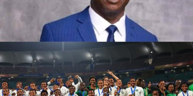 'They should be patient and trust us to pay them' - New NFF president Gusau tells unpaid Nigeria's flamingoes three months after winning bronze at 2022 U-17 Women?s World Cup