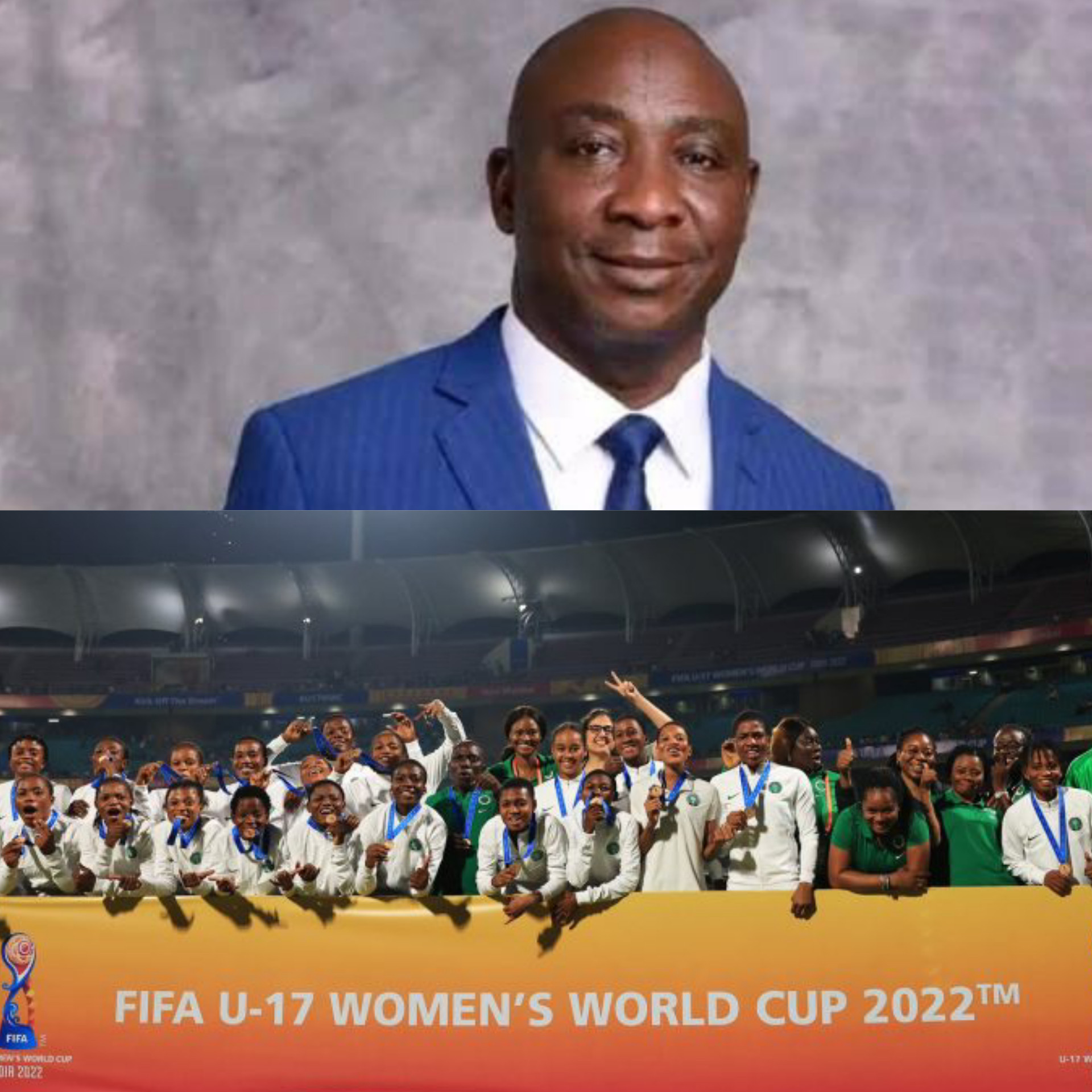 'They should be patient and trust us to pay them' - New NFF president Gusau tells unpaid Nigeria's flamingoes three months after winning bronze at 2022 U-17 Women?s World Cup