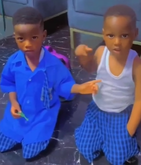 This conversation between a Nigerian mum and her twin boys will leave you in stitches (video)