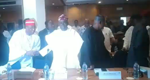 Tinubu Attends National Peace Committee Meeting With Presidential Candidates